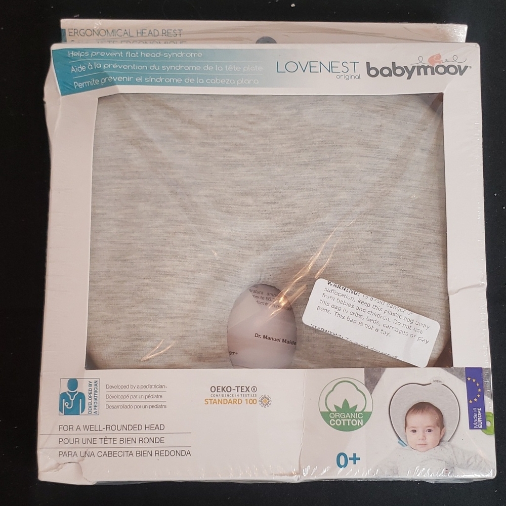 Babymoov Lovenest Ergonomic Head Rest Pillow For Round Head New